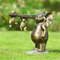 Spi Hang In There Garden Sculpture - 13 x 13 x 10 in. 34650